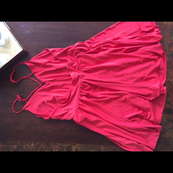 Silence and noise romper jumpsuit red large strap - Picture 2 of 7